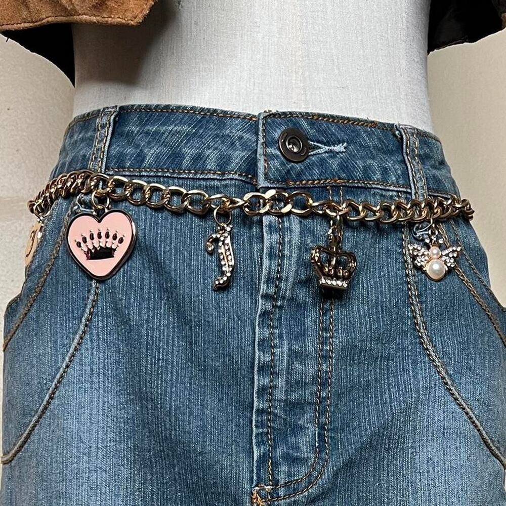 Juicy couture charm belt chain